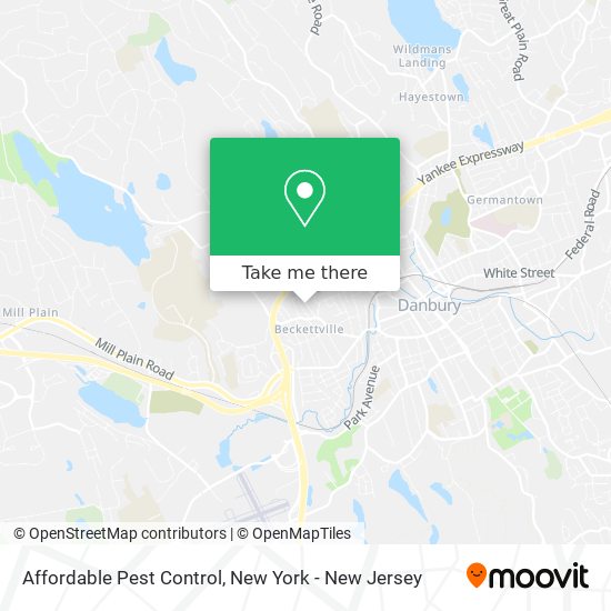 Affordable Pest Control map