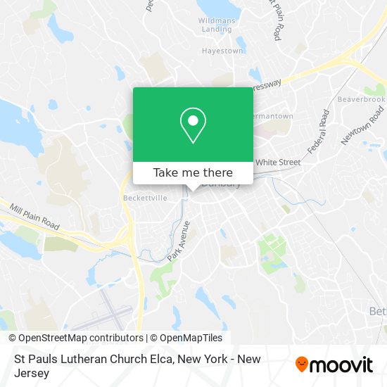 Mapa de St Pauls Lutheran Church Elca