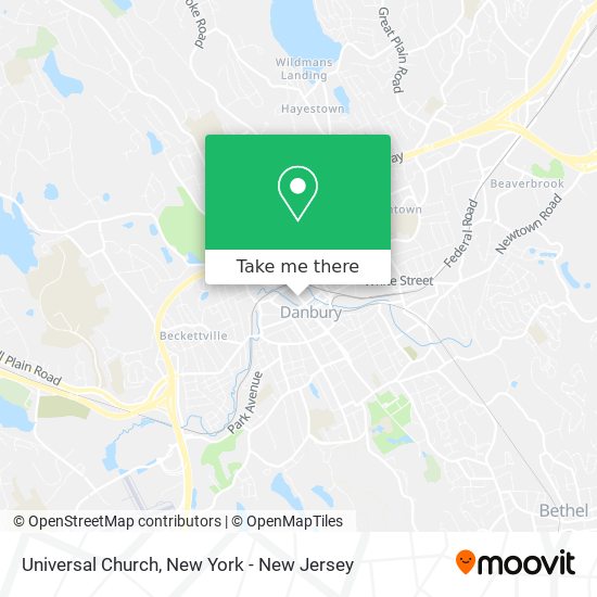 Universal Church map