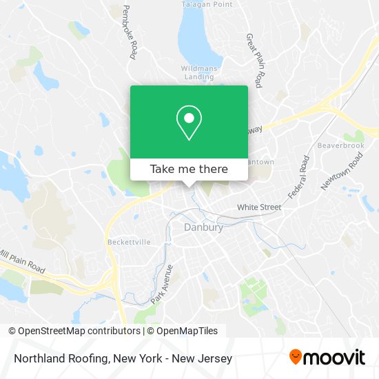 Northland Roofing map