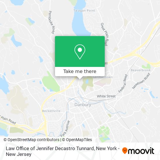 Mapa de Law Office of Jennifer Decastro Tunnard