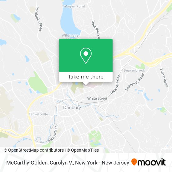 McCarthy-Golden, Carolyn V. map