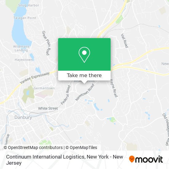 Continuum International Logistics map