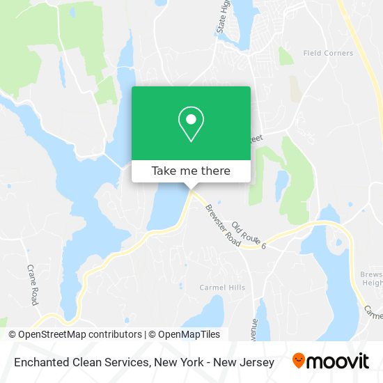 Mapa de Enchanted Clean Services