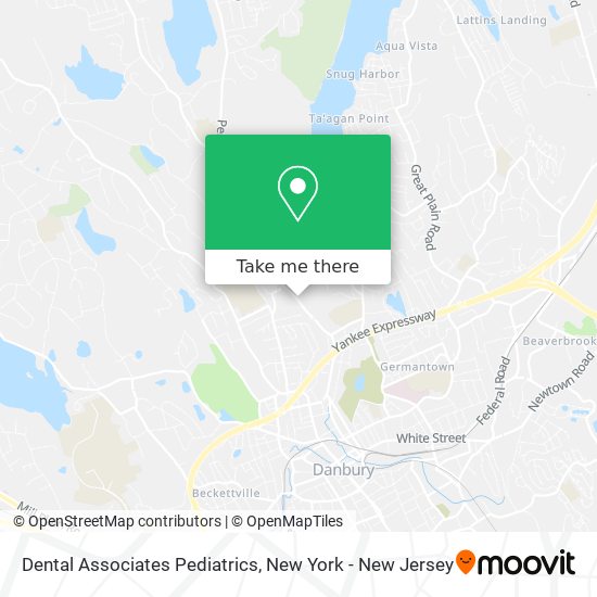 Mapa de Dental Associates Pediatrics