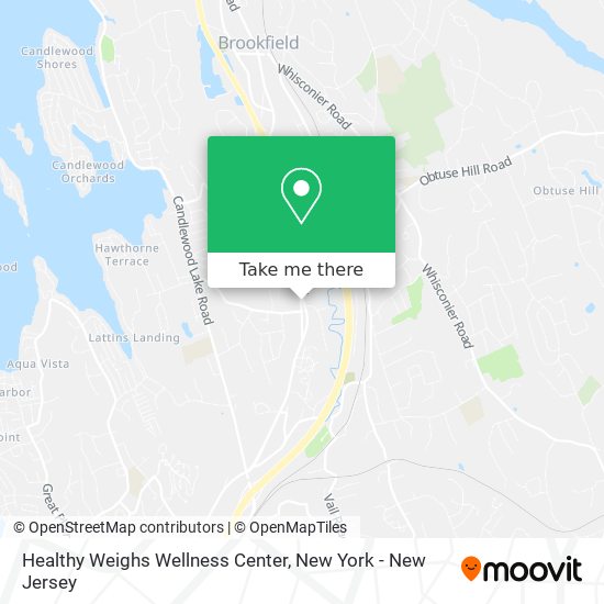 Healthy Weighs Wellness Center map