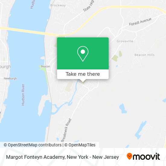 Margot Fonteyn Academy map