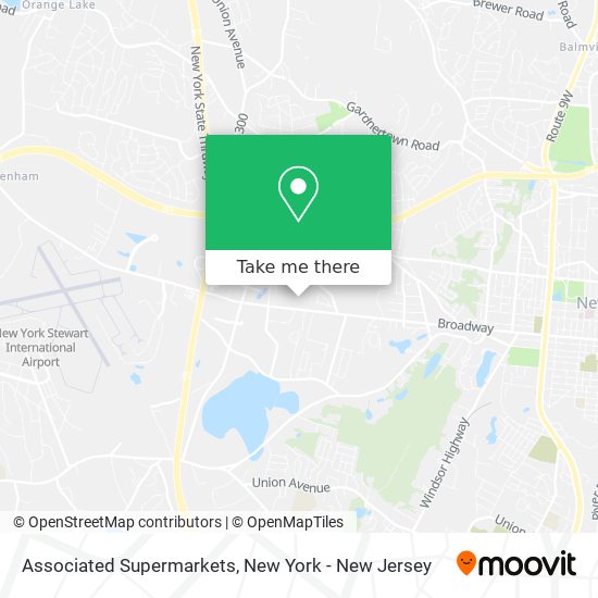 Mapa de Associated Supermarkets