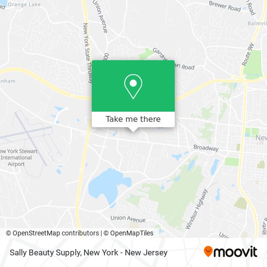 Sally Beauty Supply map