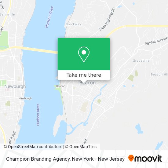 Champion Branding Agency map