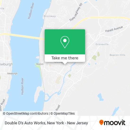 Double D's Auto Works map