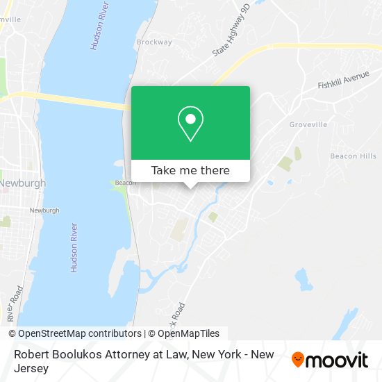 Robert Boolukos Attorney at Law map