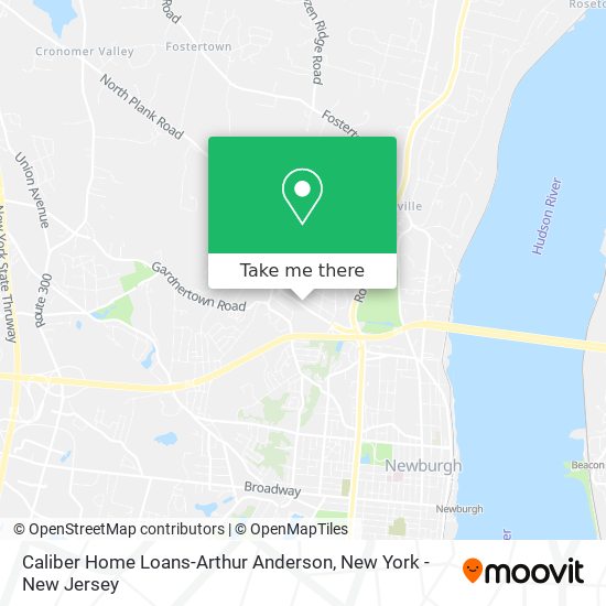 Caliber Home Loans-Arthur Anderson map