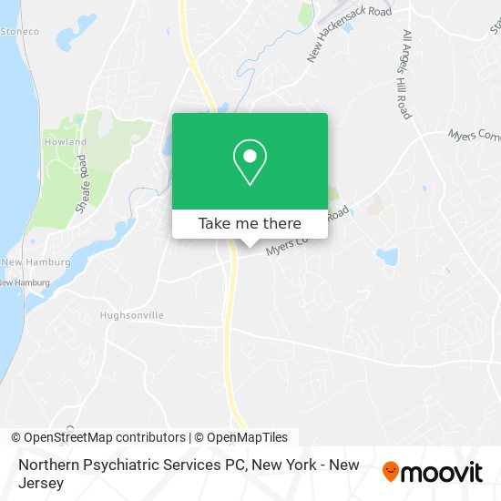 Mapa de Northern Psychiatric Services PC