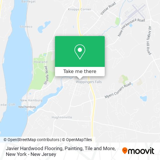 Javier Hardwood Flooring, Painting, Tile and More map