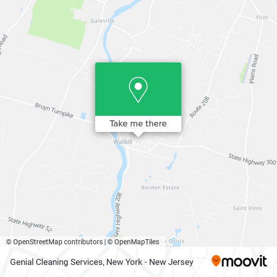 Genial Cleaning Services map