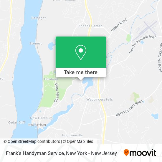 Frank's Handyman Service map