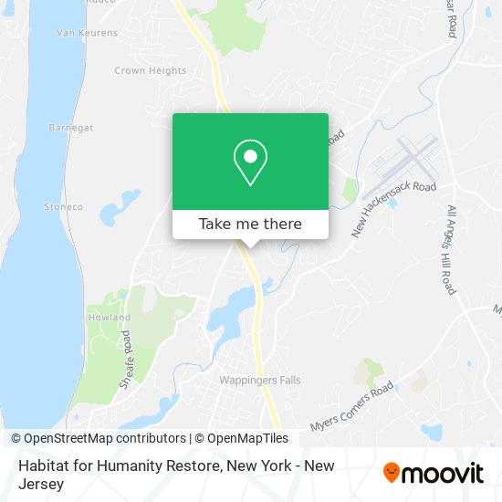 Mapa de Habitat for Humanity Restore