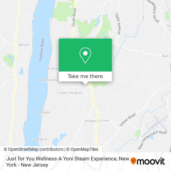 Just for You Wellness-A Yoni Steam Experience map