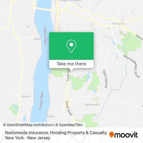 Mapa de Nationwide Insurance: Hotaling Property & Casualty