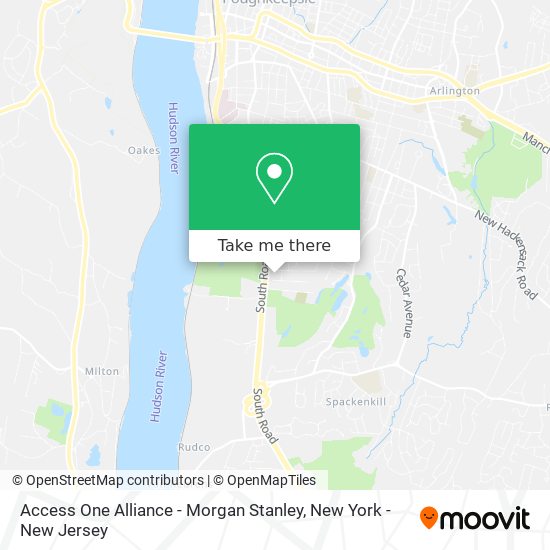 Mapa de Access One Alliance - Morgan Stanley