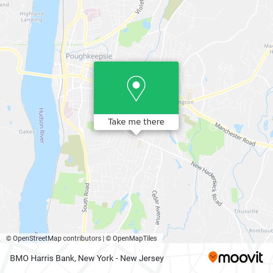 BMO Harris Bank map