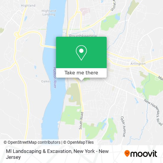 Ml Landscaping & Excavation map