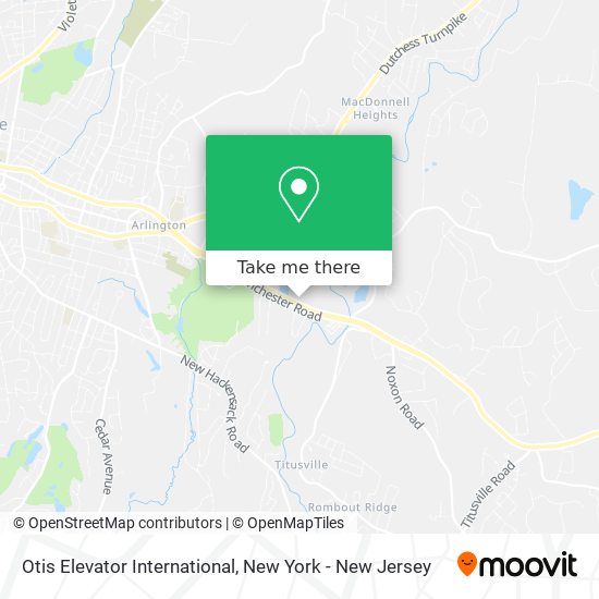 Otis Elevator International map