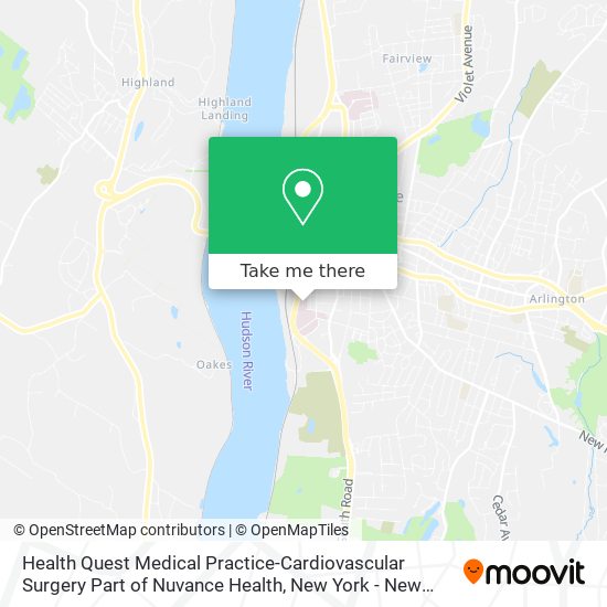 Health Quest Medical Practice-Cardiovascular Surgery Part of Nuvance Health map