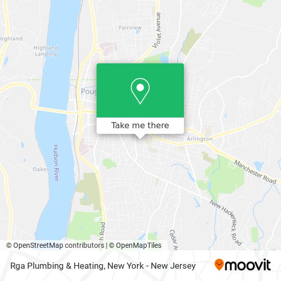 Rga Plumbing & Heating map