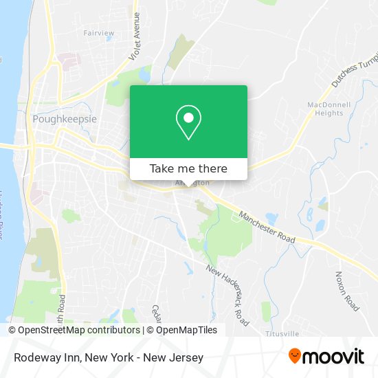 Rodeway Inn map