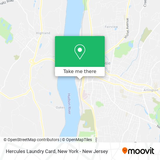 Mapa de Hercules Laundry Card