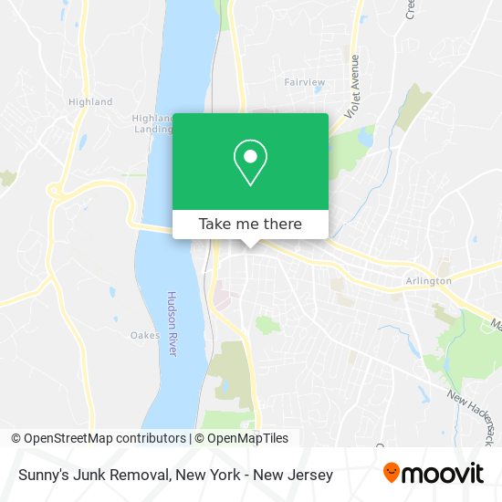 Mapa de Sunny's Junk Removal