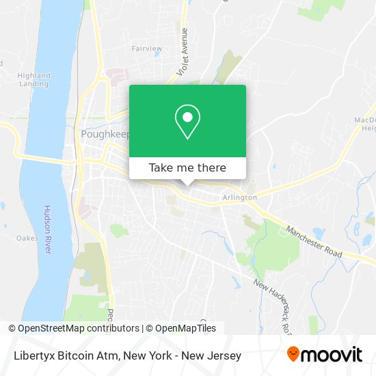 Mapa de Libertyx Bitcoin Atm