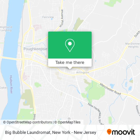 Big Bubble Laundromat map