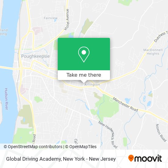 Mapa de Global Driving Academy