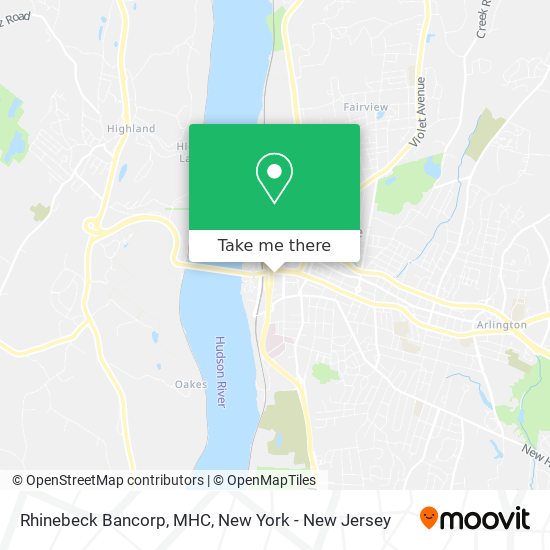 Mapa de Rhinebeck Bancorp, MHC