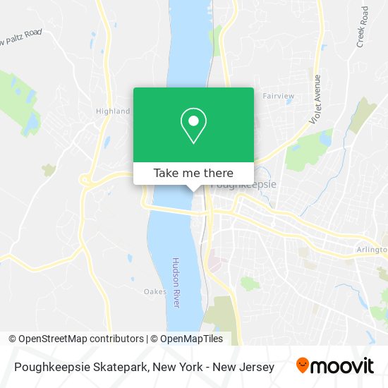 Mapa de Poughkeepsie Skatepark