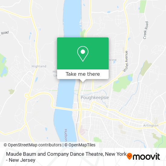 Mapa de Maude Baum and Company Dance Theatre