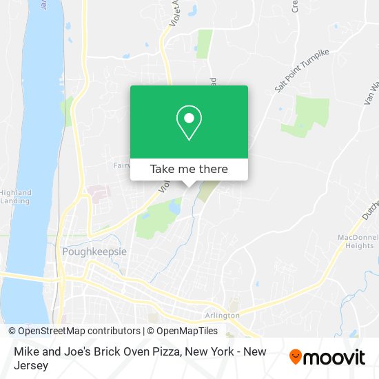 Mapa de Mike and Joe's Brick Oven Pizza