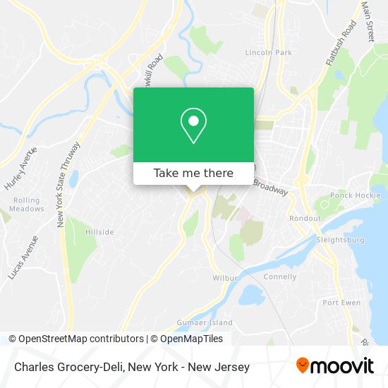 Mapa de Charles Grocery-Deli