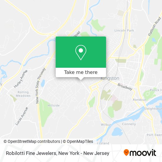 Robilotti Fine Jewelers map