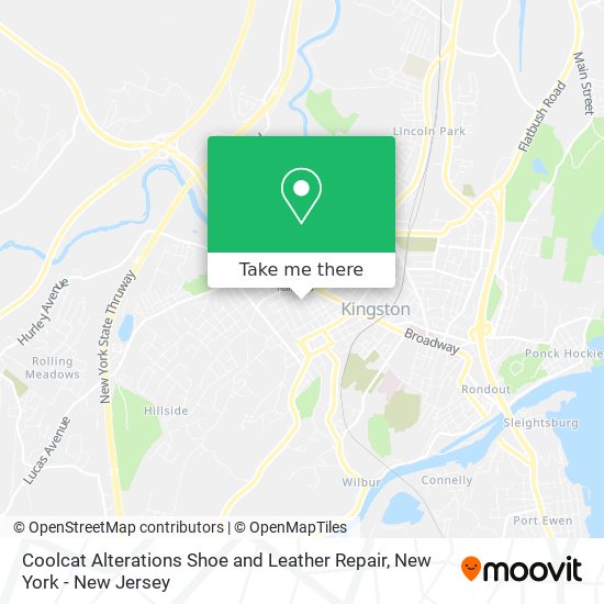 Coolcat Alterations Shoe and Leather Repair map