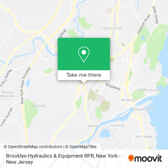 Mapa de Brooklyn Hydraulics & Equipment RPR