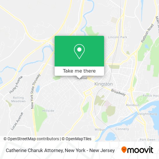 Mapa de Catherine Charuk Attorney