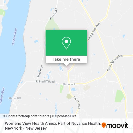 Women's View Health Annex, Part of Nuvance Health map