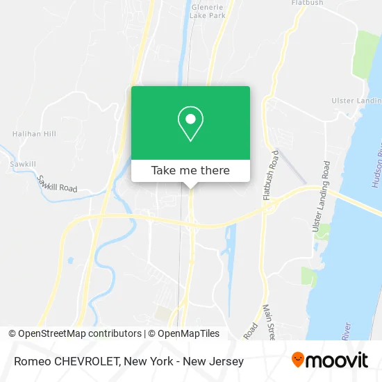Romeo CHEVROLET map