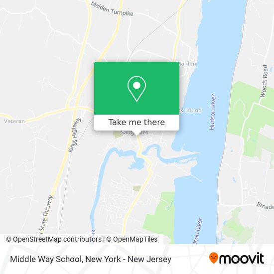 Middle Way School map