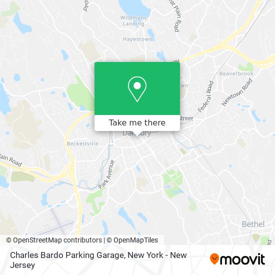 Charles Bardo Parking Garage map