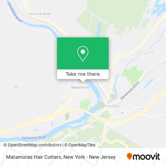 Matamoras Hair Cutters map